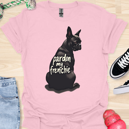 Pardon my frenchie - V6 - Stylish Back Over Should T-Shirt